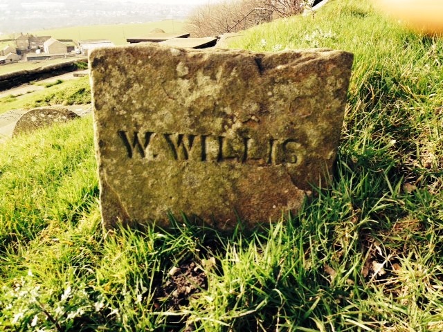 William Willis Gravestone, Mellor Church